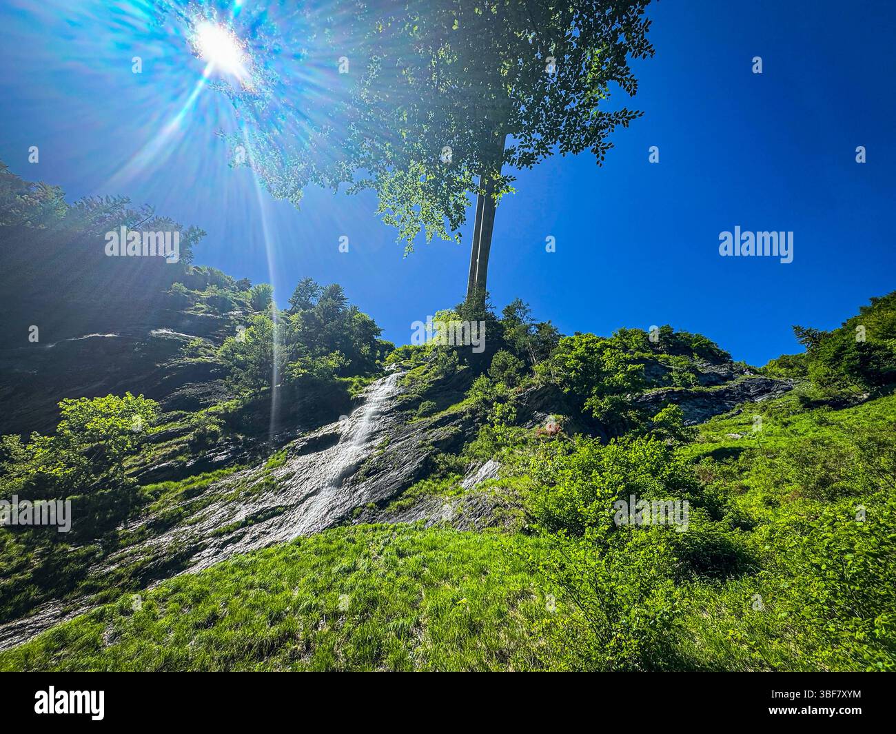 Bad Ragaz, Schweiz, Switzerland, Tamina Schlucht, Wasser, water, Sonne ...