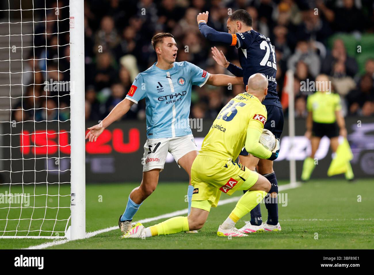 Melbourne, Australia. 31st May, 2025. Max Caputo of Melbourne City FC ...