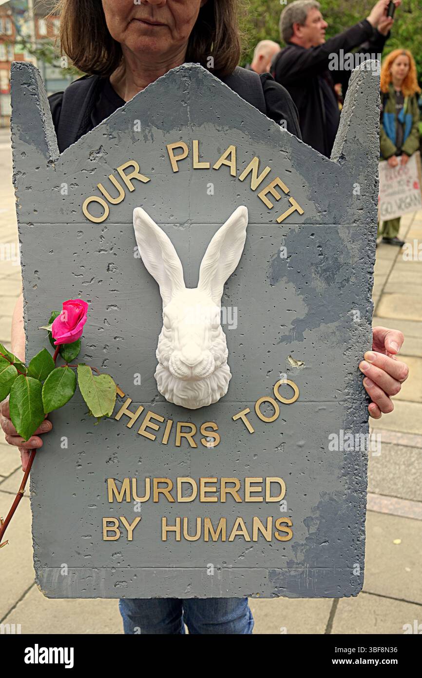 Glasgow, Scotland, UK. 31st May, 2025. Animal rights protest for ...