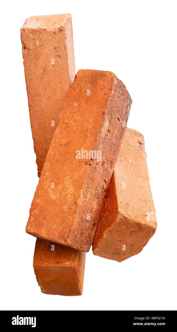 Four Bricks Closeup shot industrial bricks hi-res stock photography and images - Alamy