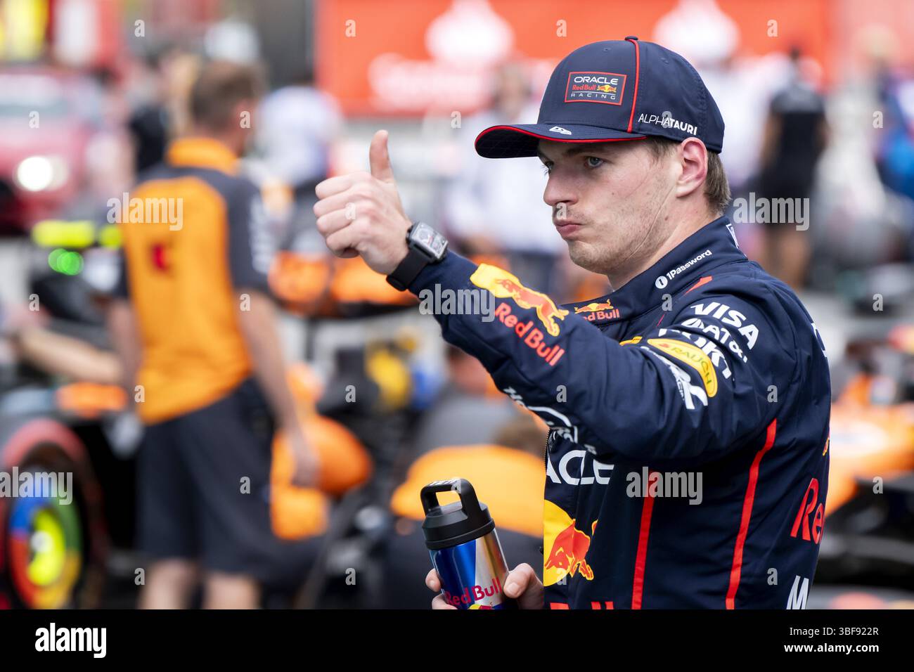 BARCELONA - Max Verstappen (Red Bull Racing) at the Circuit de ...