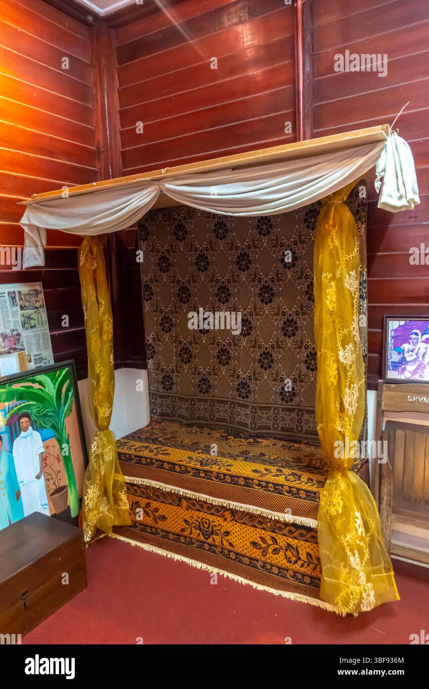 Living room interior, 19th-early 20th century, Chetti museum Melaka ...