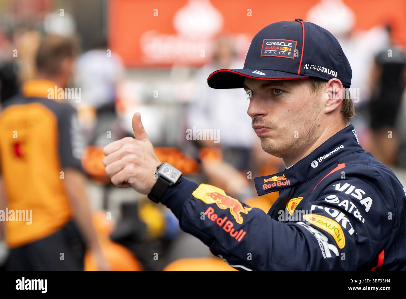BARCELONA - Max Verstappen (Red Bull Racing) at the Circuit de ...
