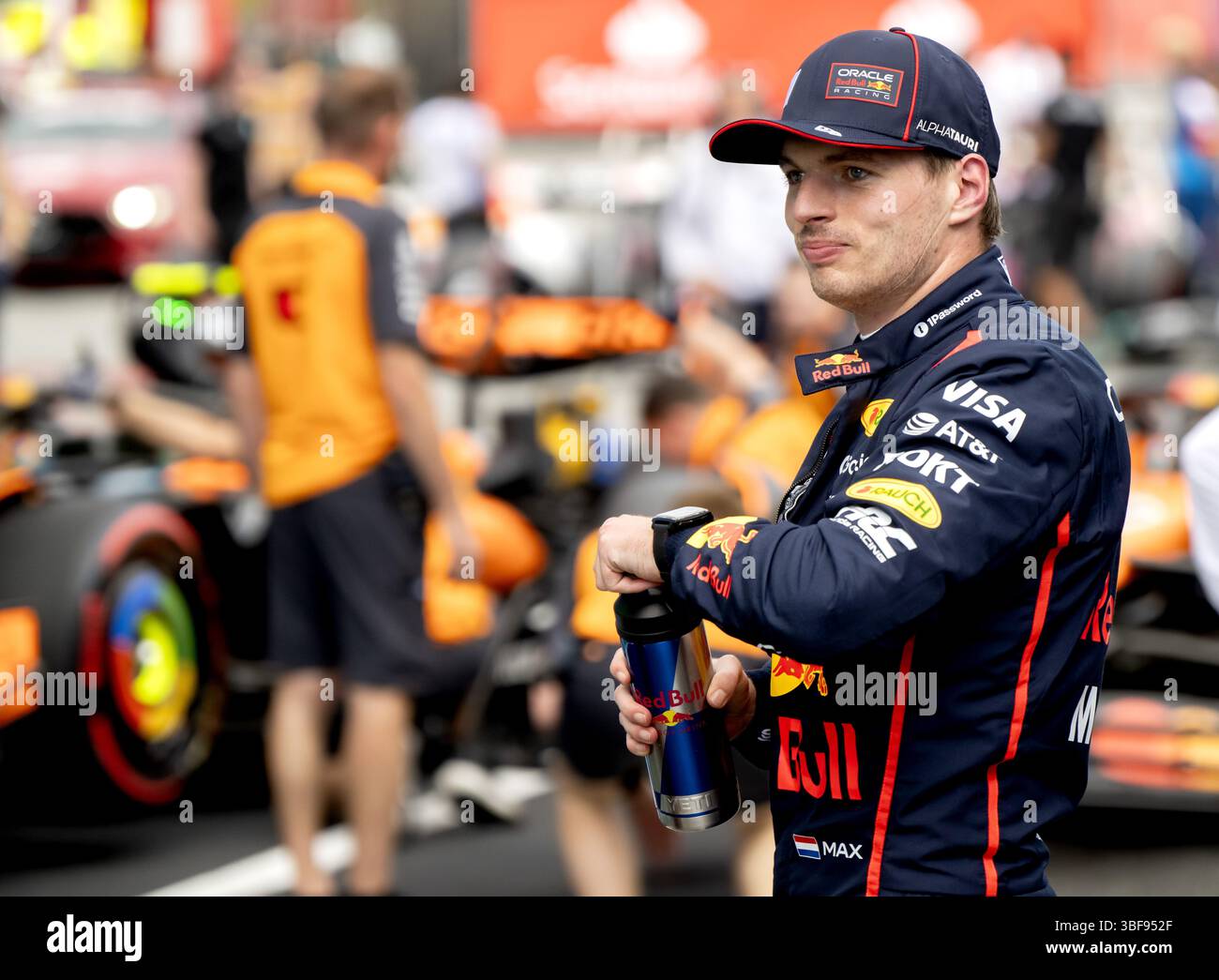 BARCELONA - Max Verstappen (Red Bull Racing) at the Circuit de ...