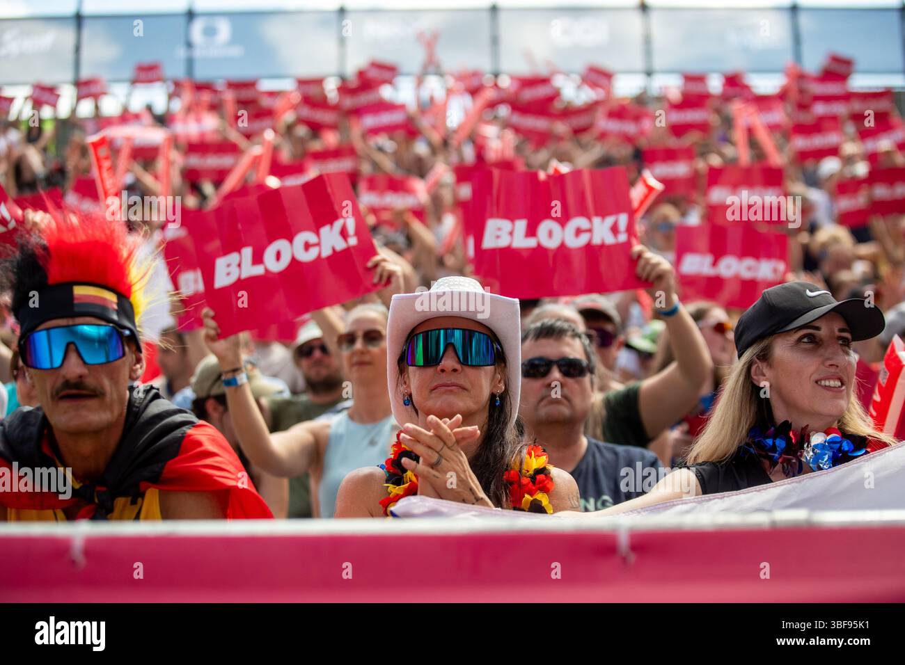 Ostrava, Czech Republic. 31st May, 2025. Fans in action during the Pro
