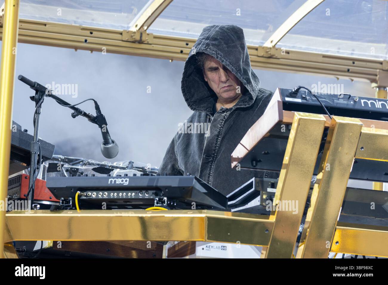 Electronic musician Mike Dean during the After Hours til Dawn Tour at