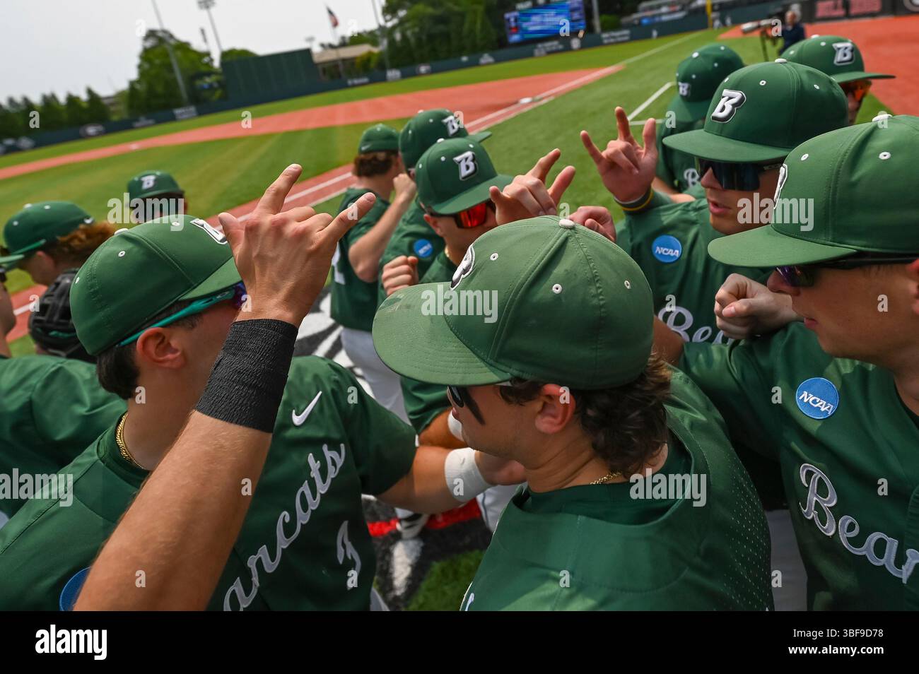 ATHENS, GA - MAY 31: The Binghamton Bearcats prior to the Division I ...