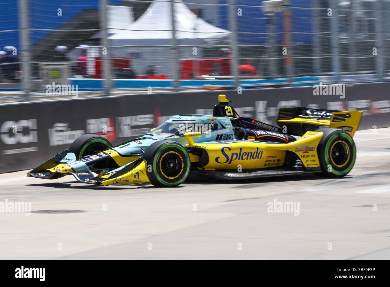 May 31st, 2025: Ed Carpenter Racing driver Christian Rasmussen (21 ...
