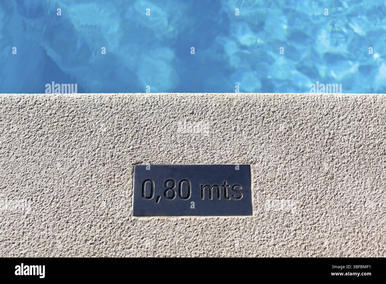 Outdoor Swimming pool detail. Horizontal shot Stock Photo - Alamy