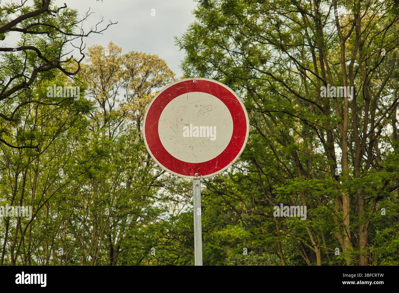 no entry sign no passage blocked Stock Photo - Alamy