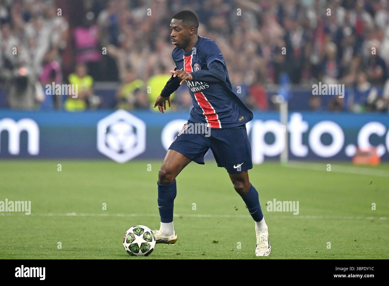 Flocage PSG Doué Finale UCL 2025 - Monblason - Paris Saint-Germain Dembélé - Neuf