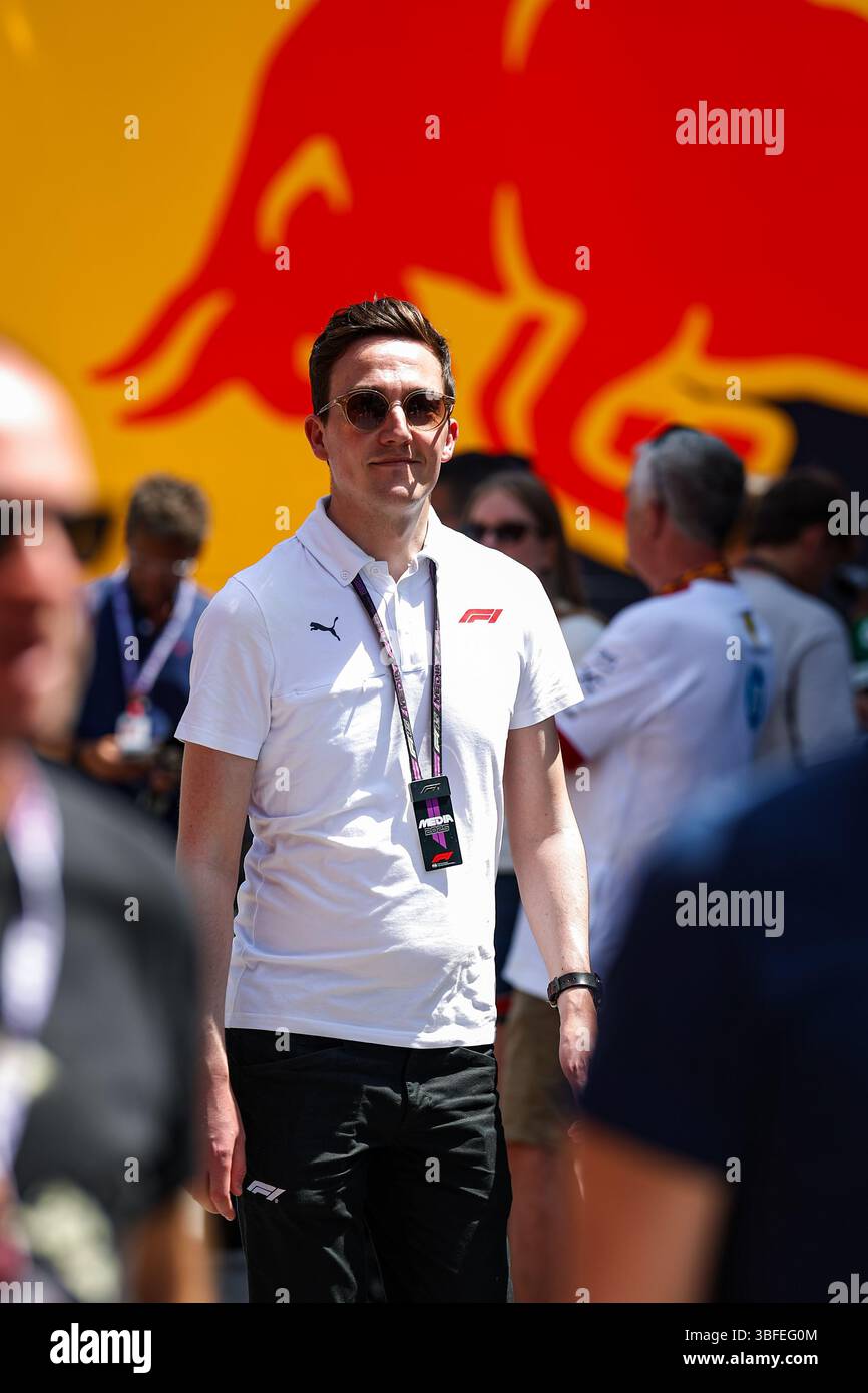 during the Formula 1 Aramco Gran Premio de Espana 2025, Spanish Grand ...
