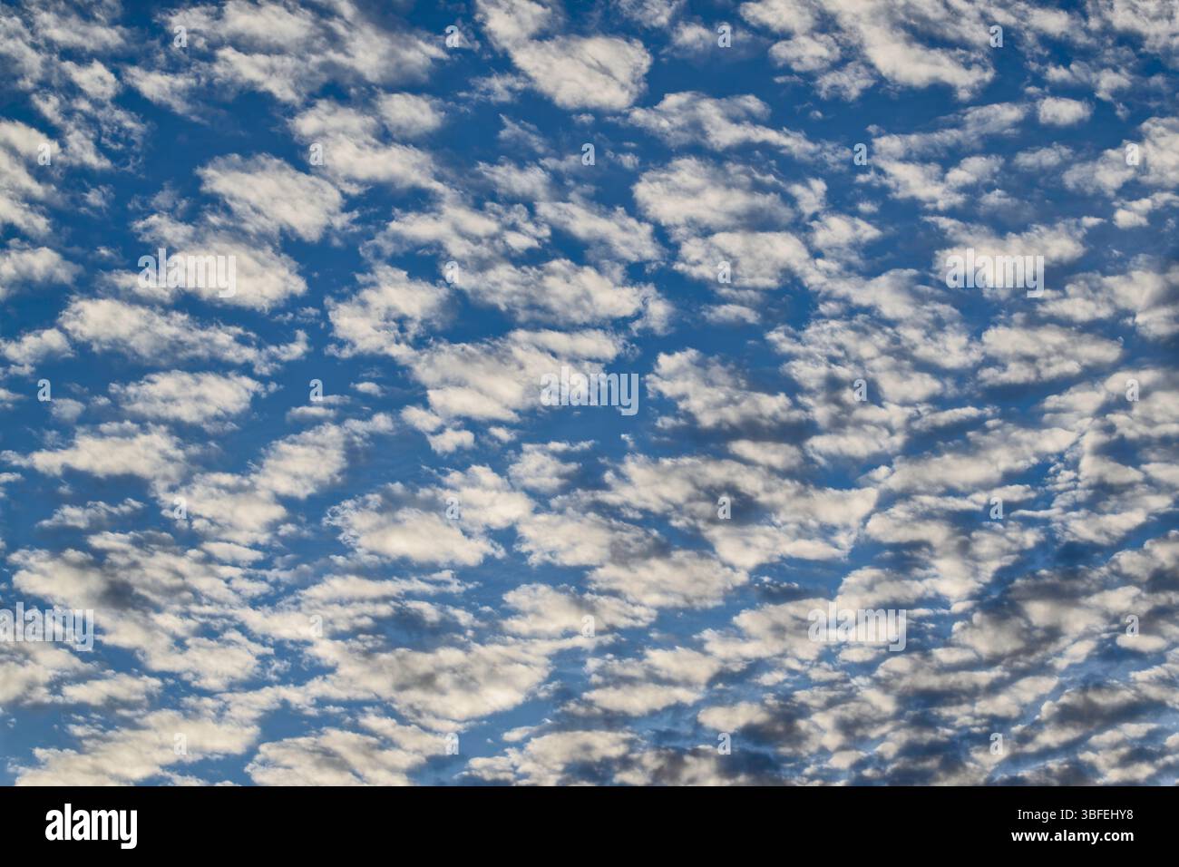 Little fluffy clouds Stock Photo