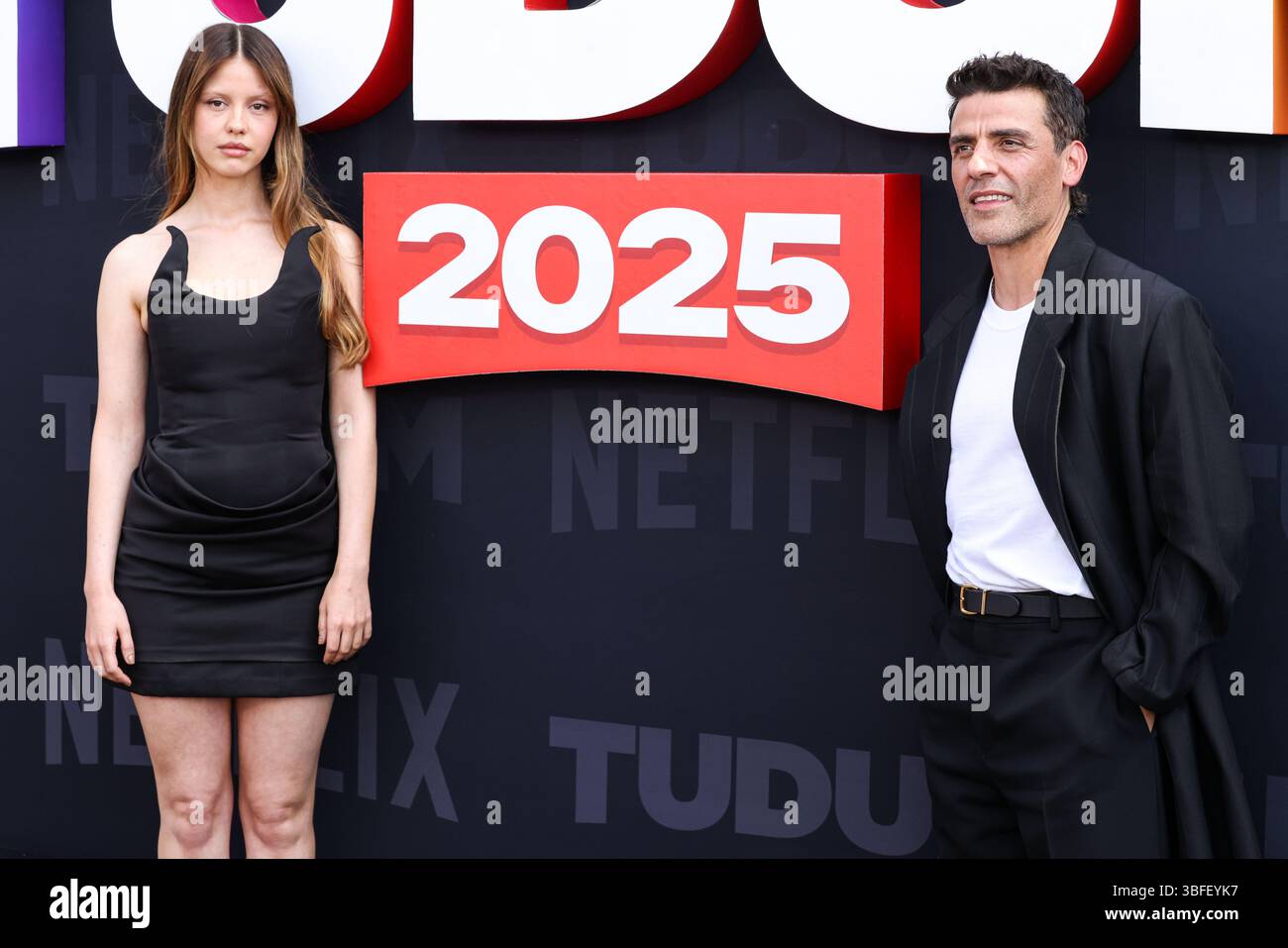 INGLEWOOD, LOS ANGELES, CALIFORNIA, USA - MAY 31: Mia Goth and Oscar ...