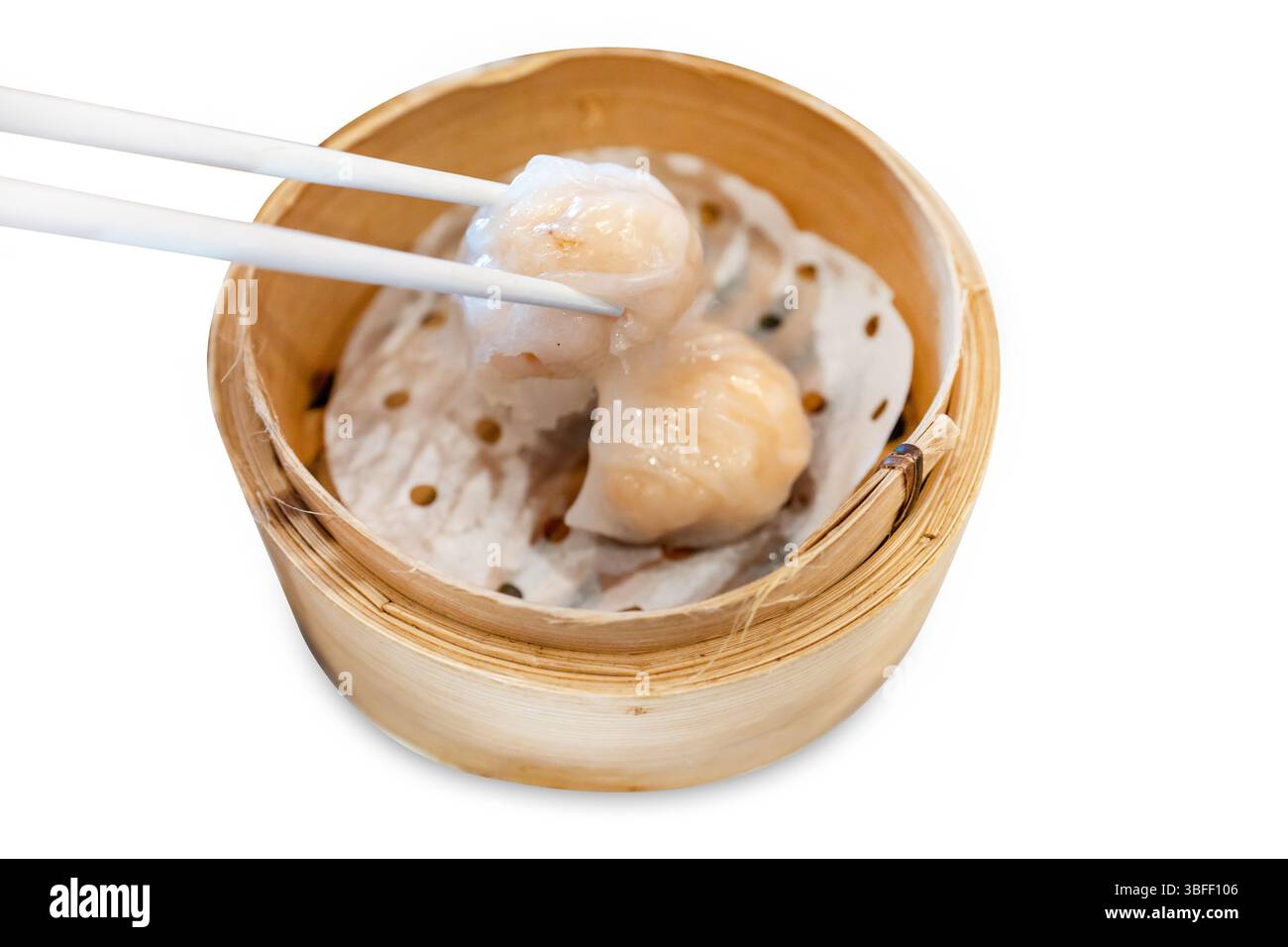 Dim Sum Cut Die cut of dim sum and Ha Kao on white isolated Stock Photo - Alamy