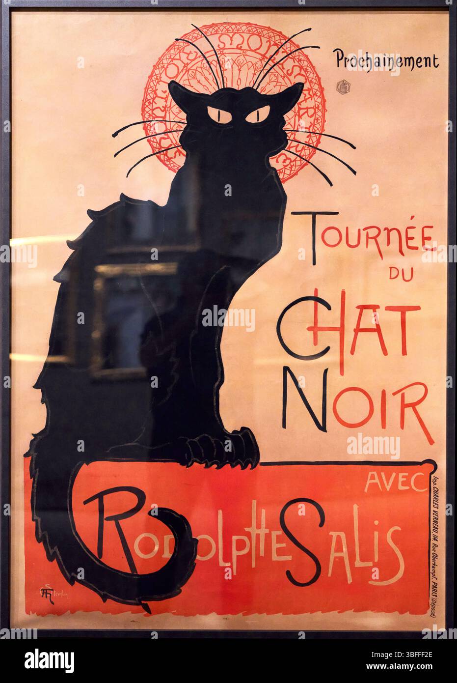 Chat noir poster hi-res stock photography and images - Alamy