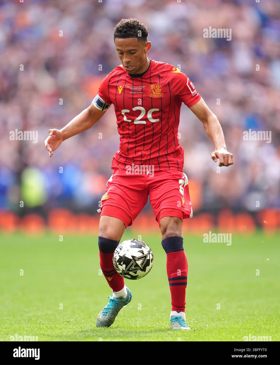 Southend United's Nathan Ralph during the Vanarama National League play ...