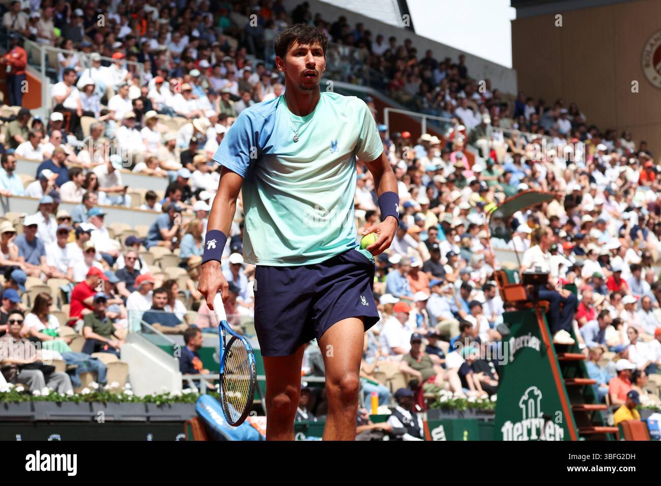 1st June 2025, Roland Garros, Paris, France; French Open tennis