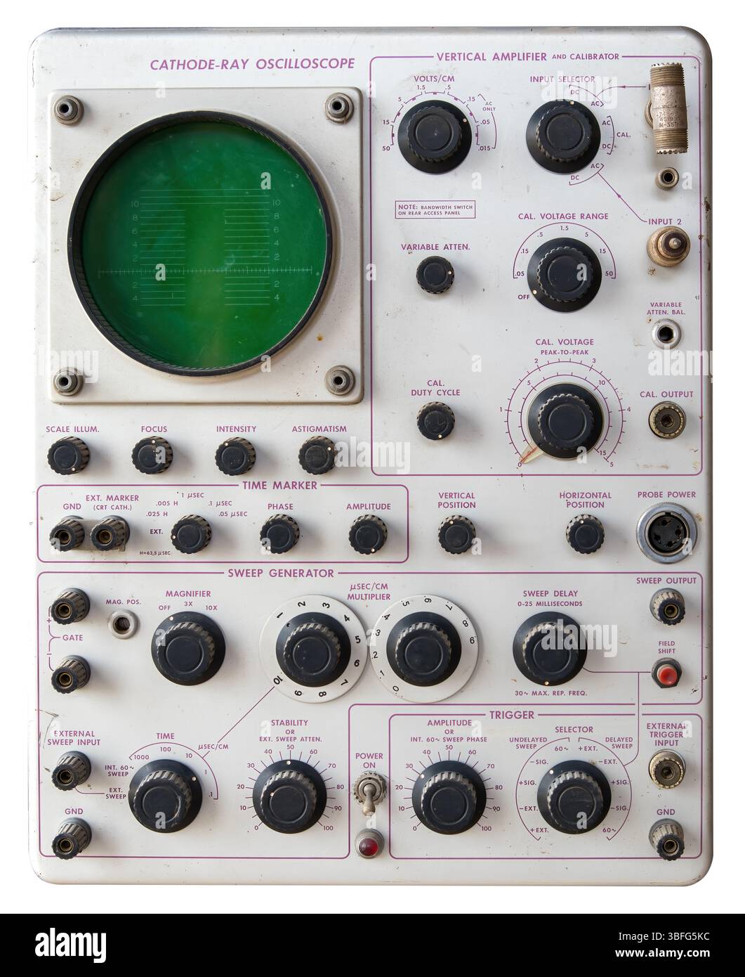 Cathode ray oscilloscope hi-res stock photography and images - Alamy