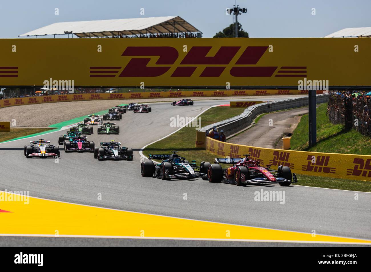 Circuit de Catalunya, Barcelona, Spain. 1.June.2025; Charles Leclerc of