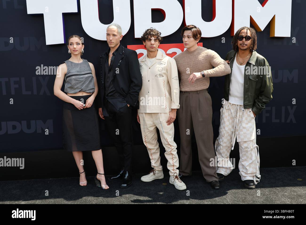 Emily Rudd Inaki LAS VEGAS - MAY 31: Emily Rudd, Taz Skylar, Iñaki Godoy, Mackenyu ...