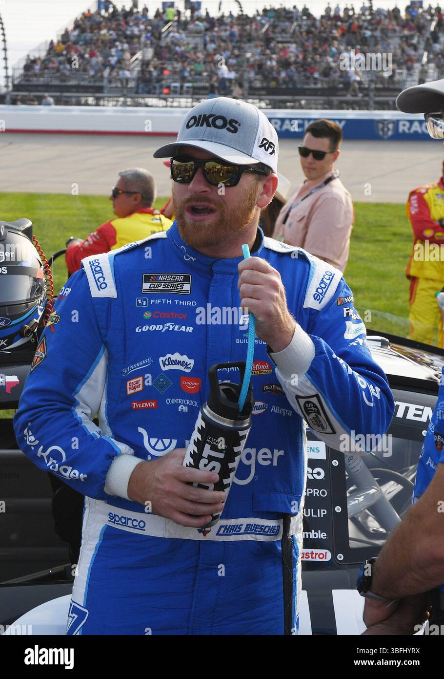 NASHVILLE, TN - JUNE 01: Chris Buescher (#17 RFK Racing Kroger/OIKOS ...