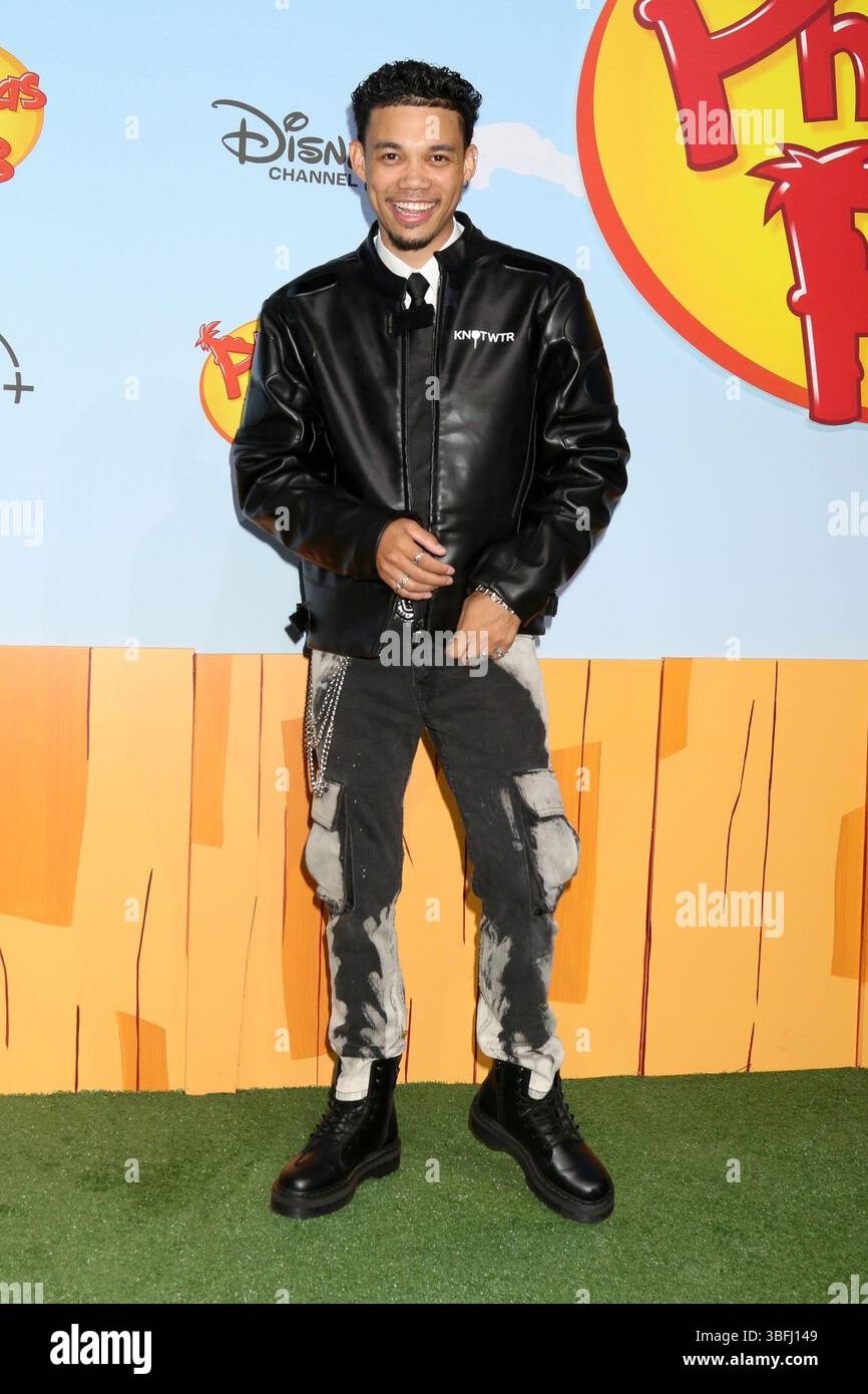 Ca. 31st May, 2025. Roshon Fegan at arrivals for PHINEAS AND FERB ...