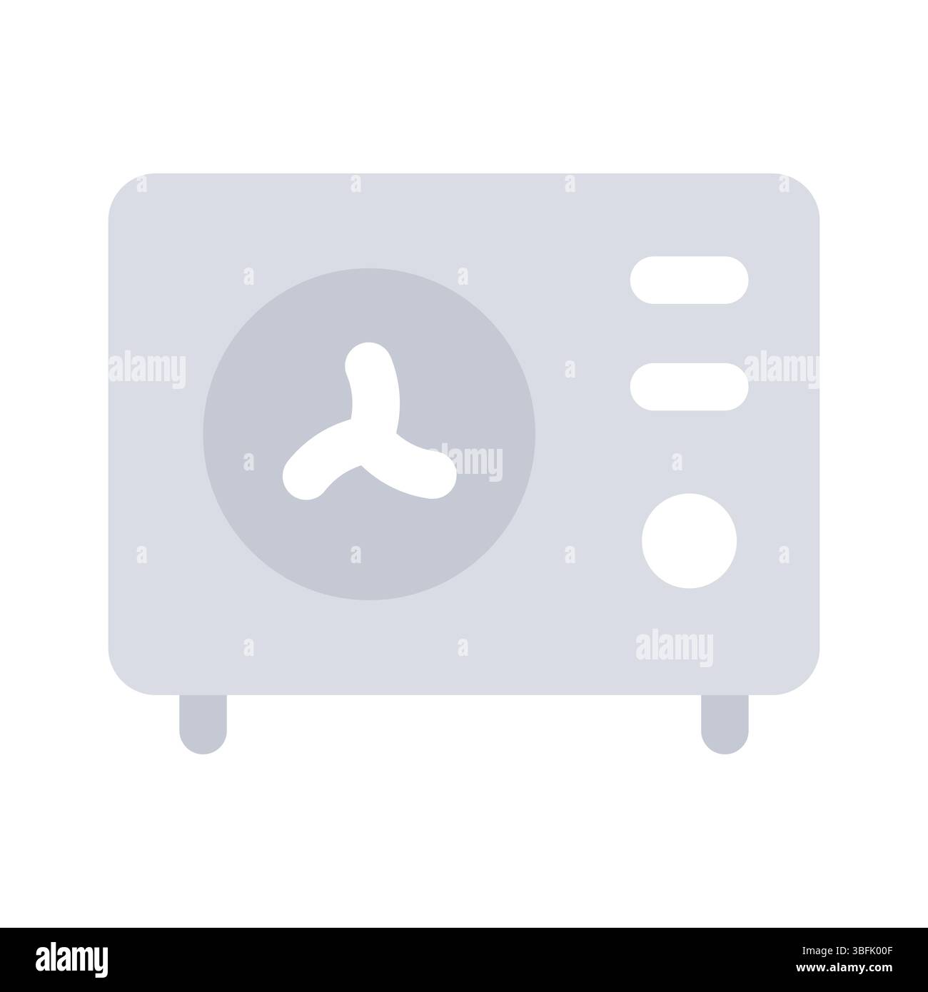 Ac outdoor unit icon in trendy style, isolated on white background ...