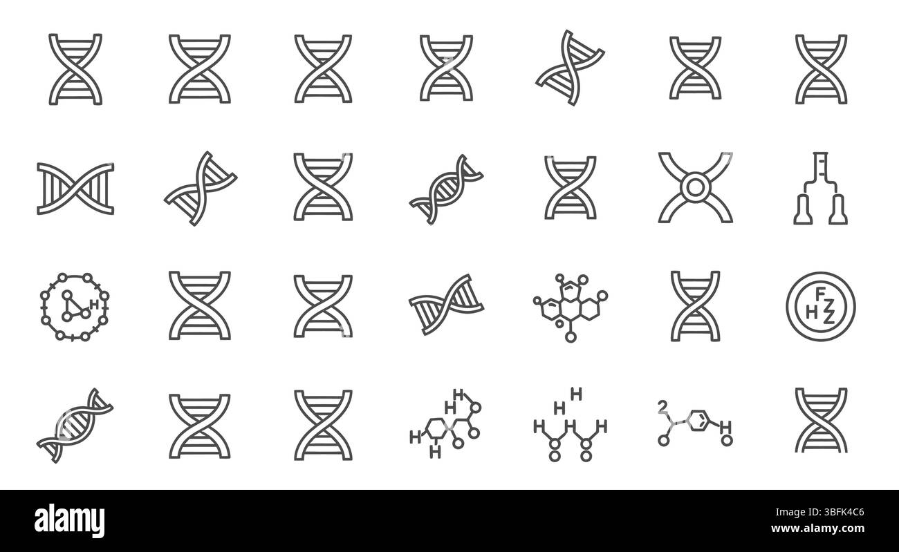 Dna analysis genome crispr Black and White Stock Photos & Images - Alamy