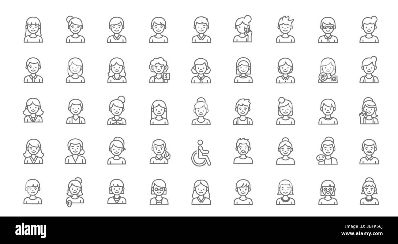 Inclusivity Icon Set – Diversity, Equality, Accessibility, and Unity ...