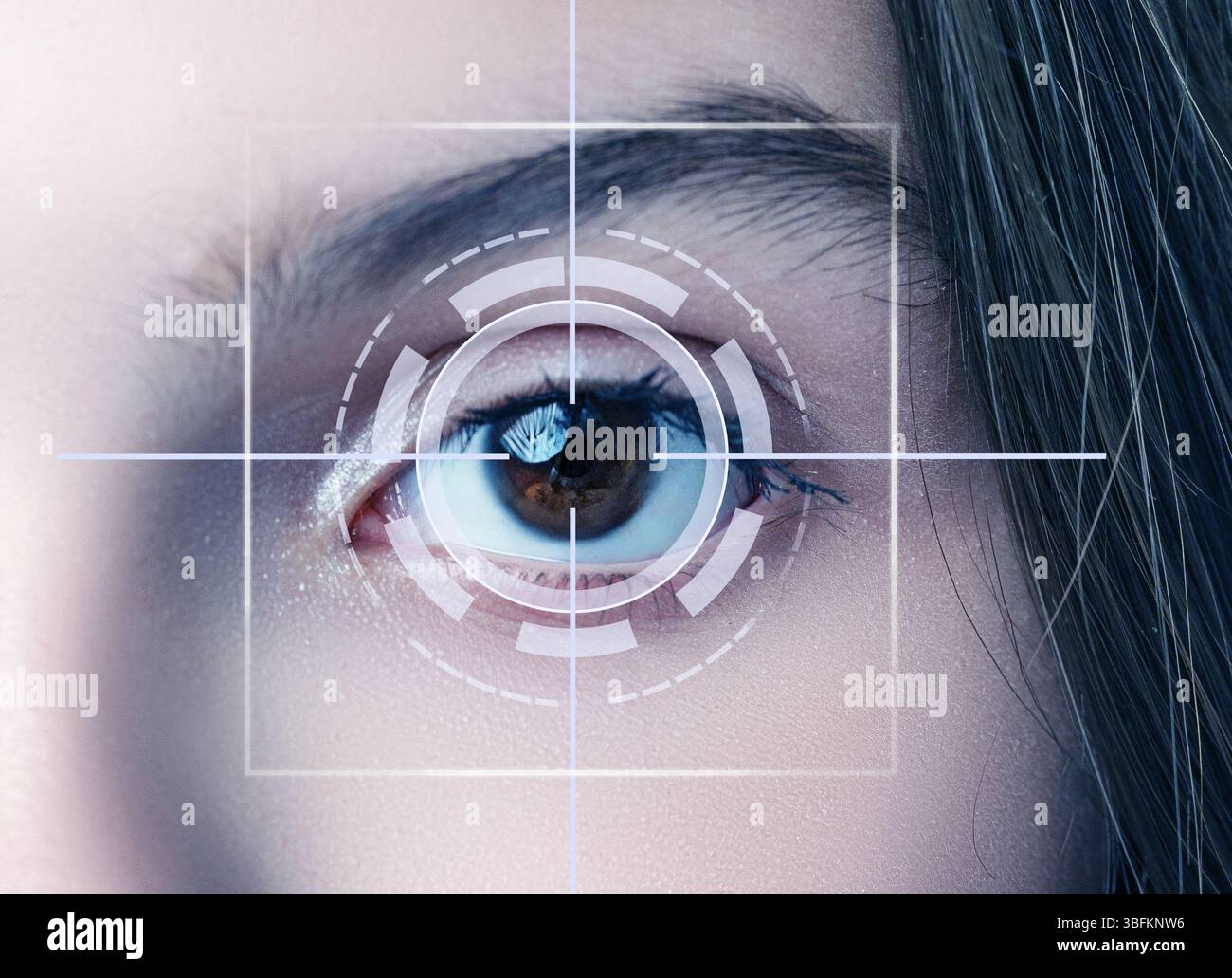 Biometric detection hi-res stock photography and images - Alamy