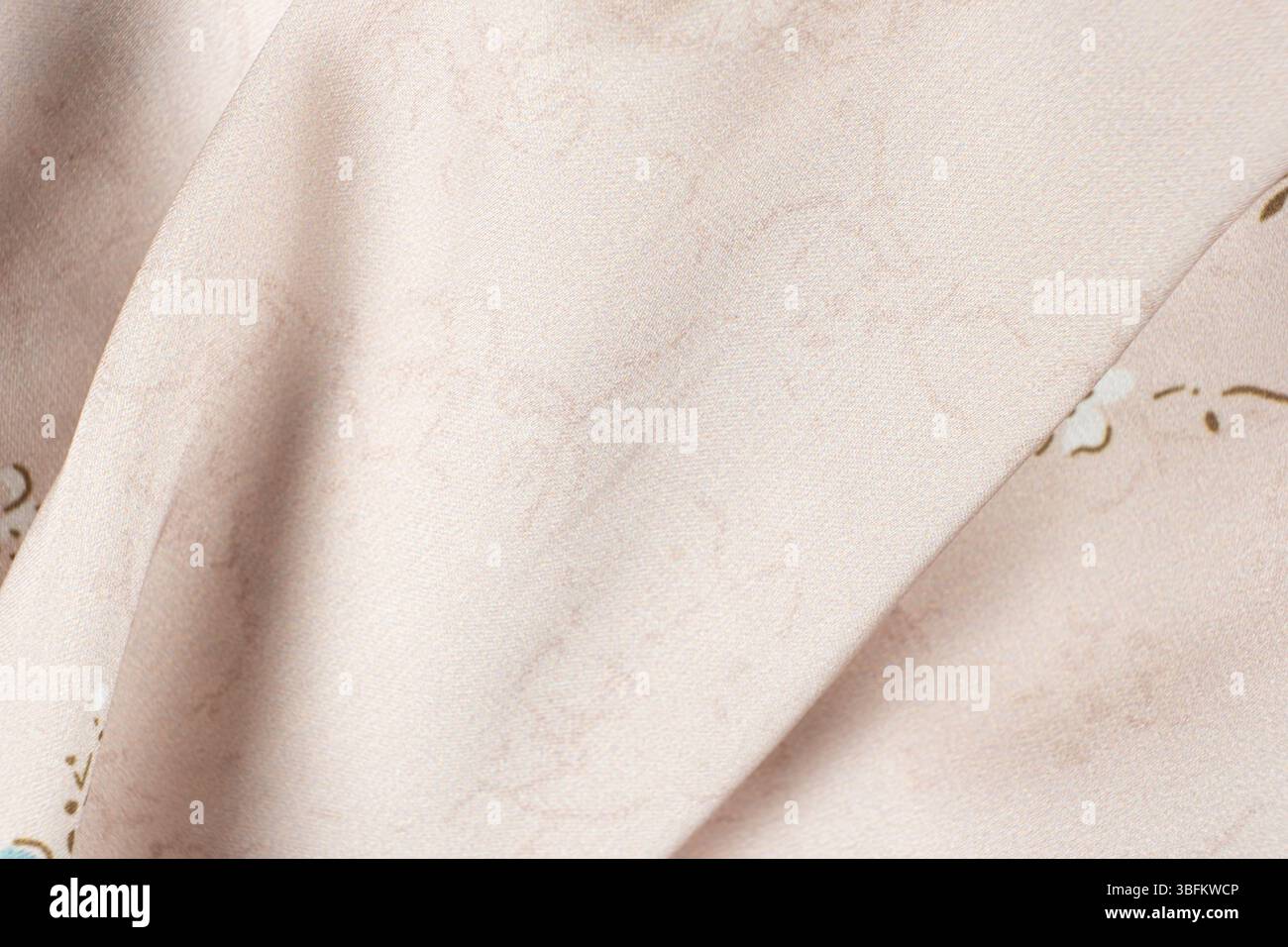 Polyester fabric with a little elastane, macro texture top view. Stock Photo