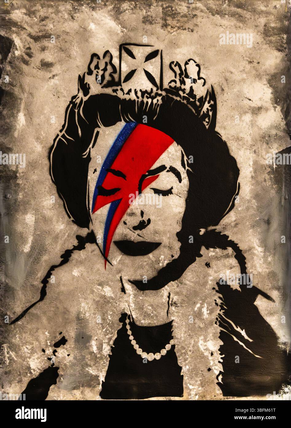 Irony banksy hi-res stock photography and images - Alamy