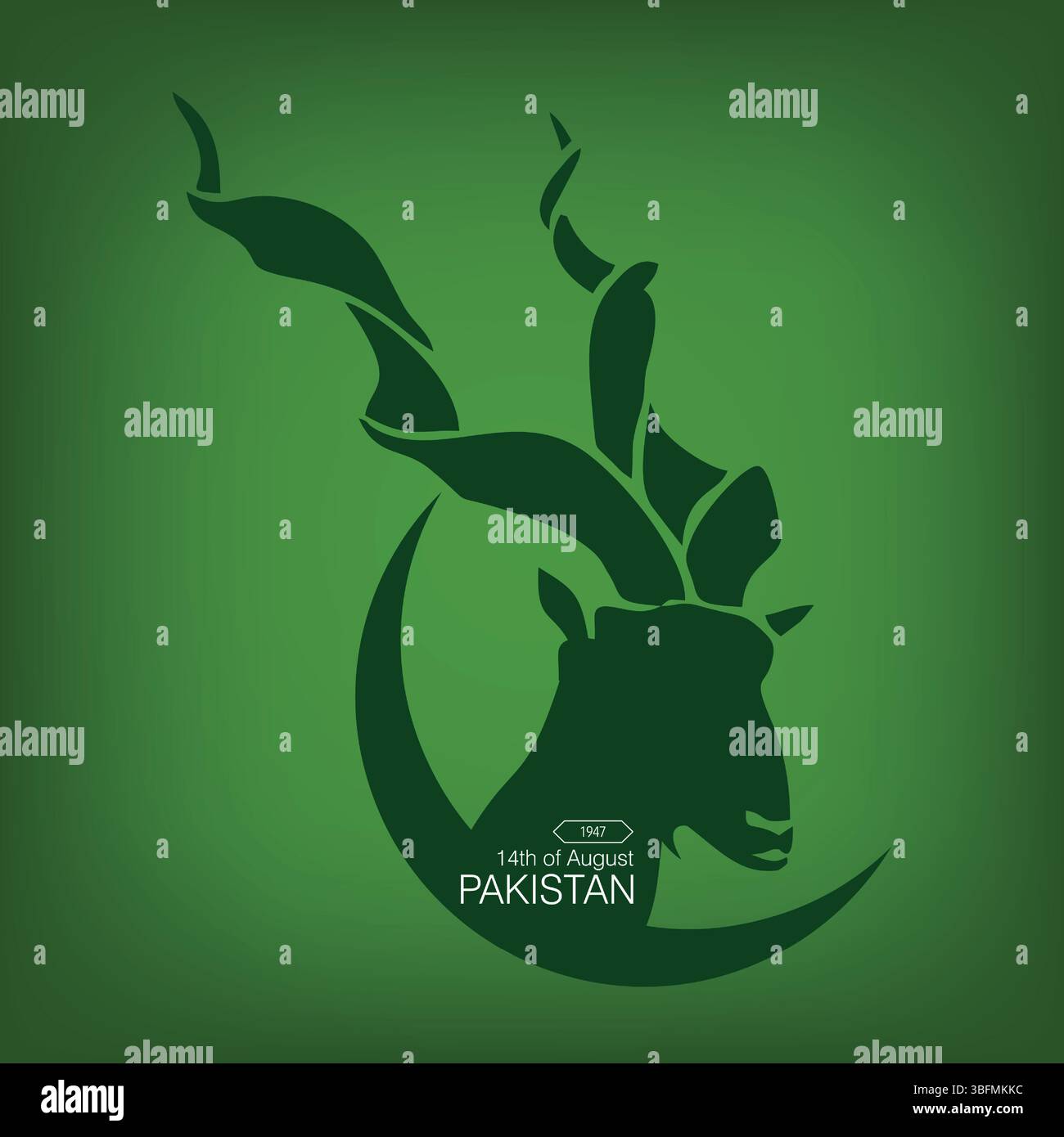 Markhor portrait Stock Vector Images - Alamy