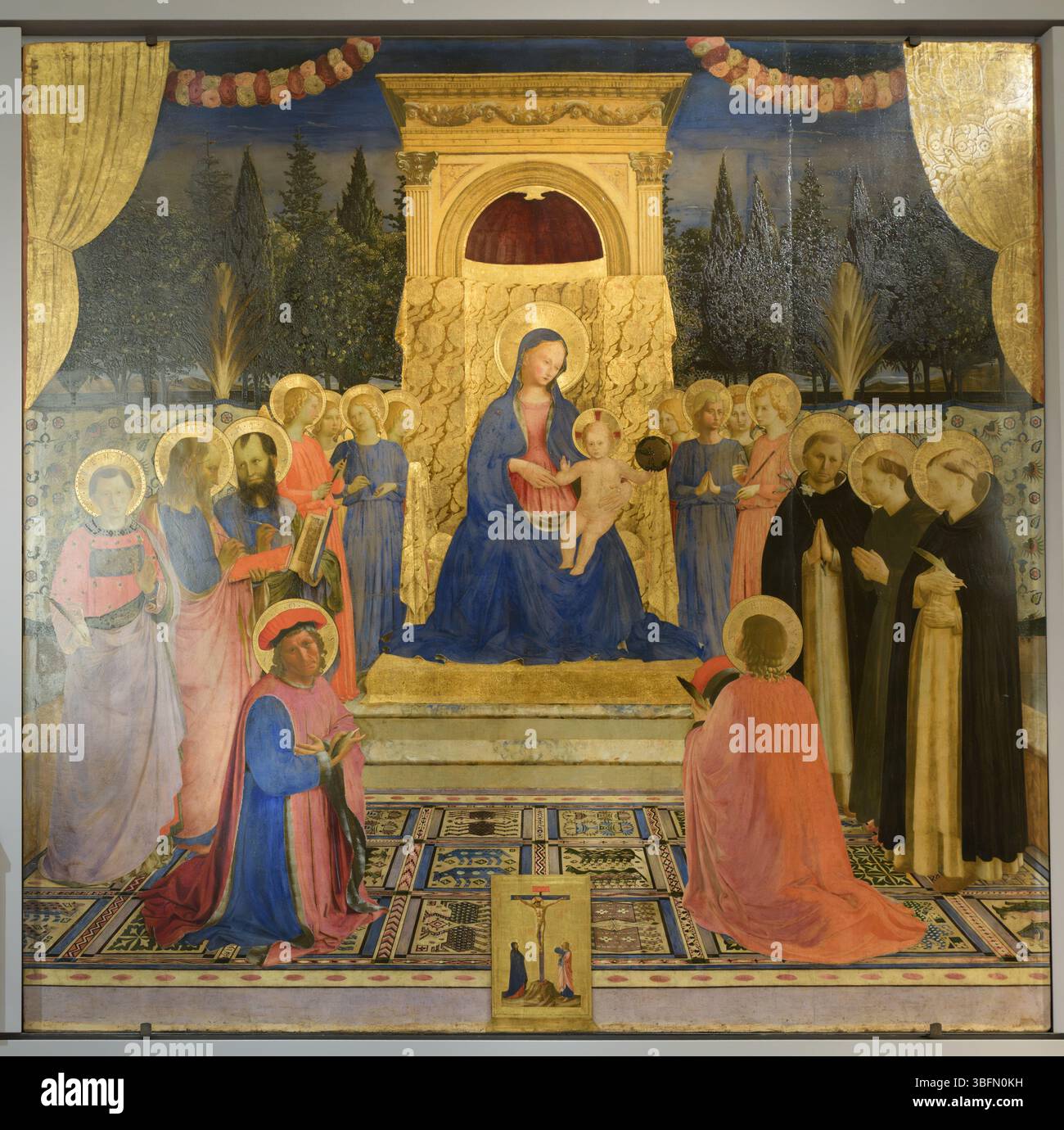 Fra Angelico, San Marco Altarpiece (central panel), tempera on