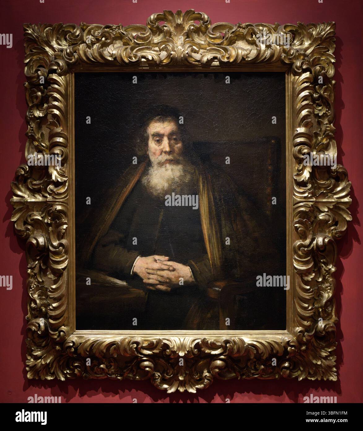 Rembrandt portrait old man beard hi-res stock photography and images ...