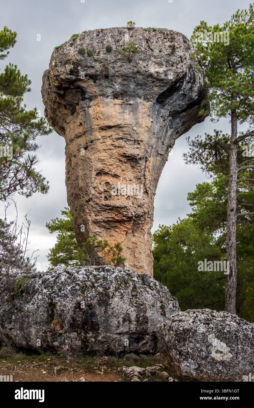 Ciudad encantada, area of rock formations, nature reserve, Cuenca ...