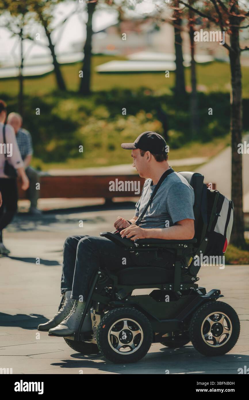 Old man wheelchair sad hi-res stock photography and images - Alamy