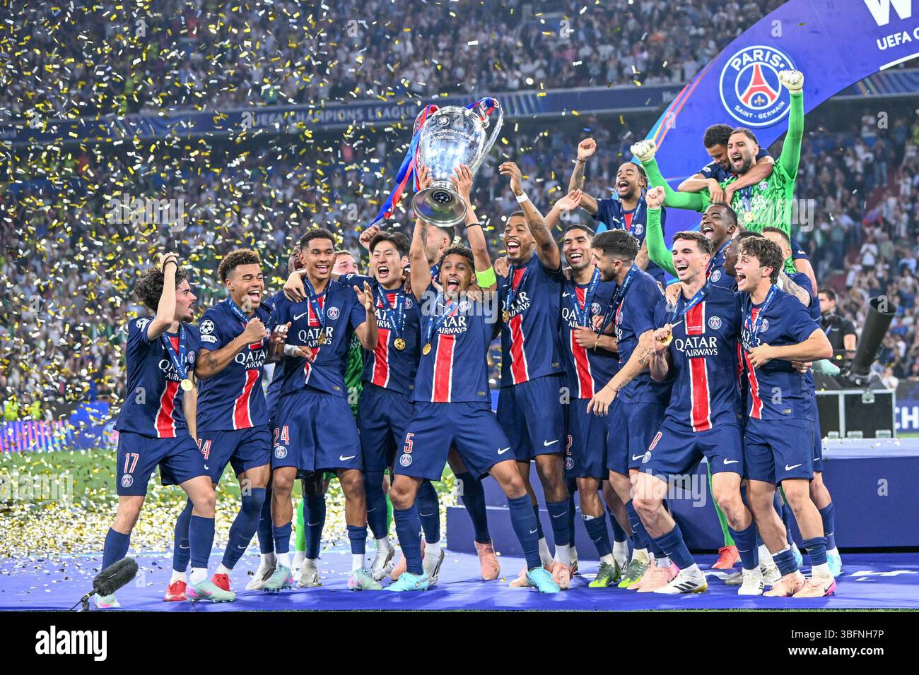 Marquinhos PSG celebration Champions League Key Takeaways from the Final