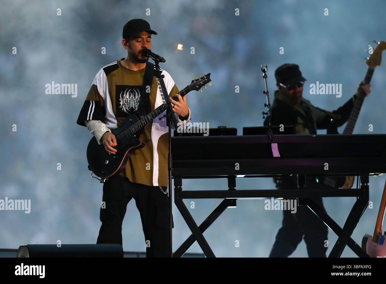 May 31 2025 Munich Bayern Germany MIKE SHINODA Of LINKIN PARK may-31-2025-munich-bayern-germany-mike-shinoda-of-linkin-park
