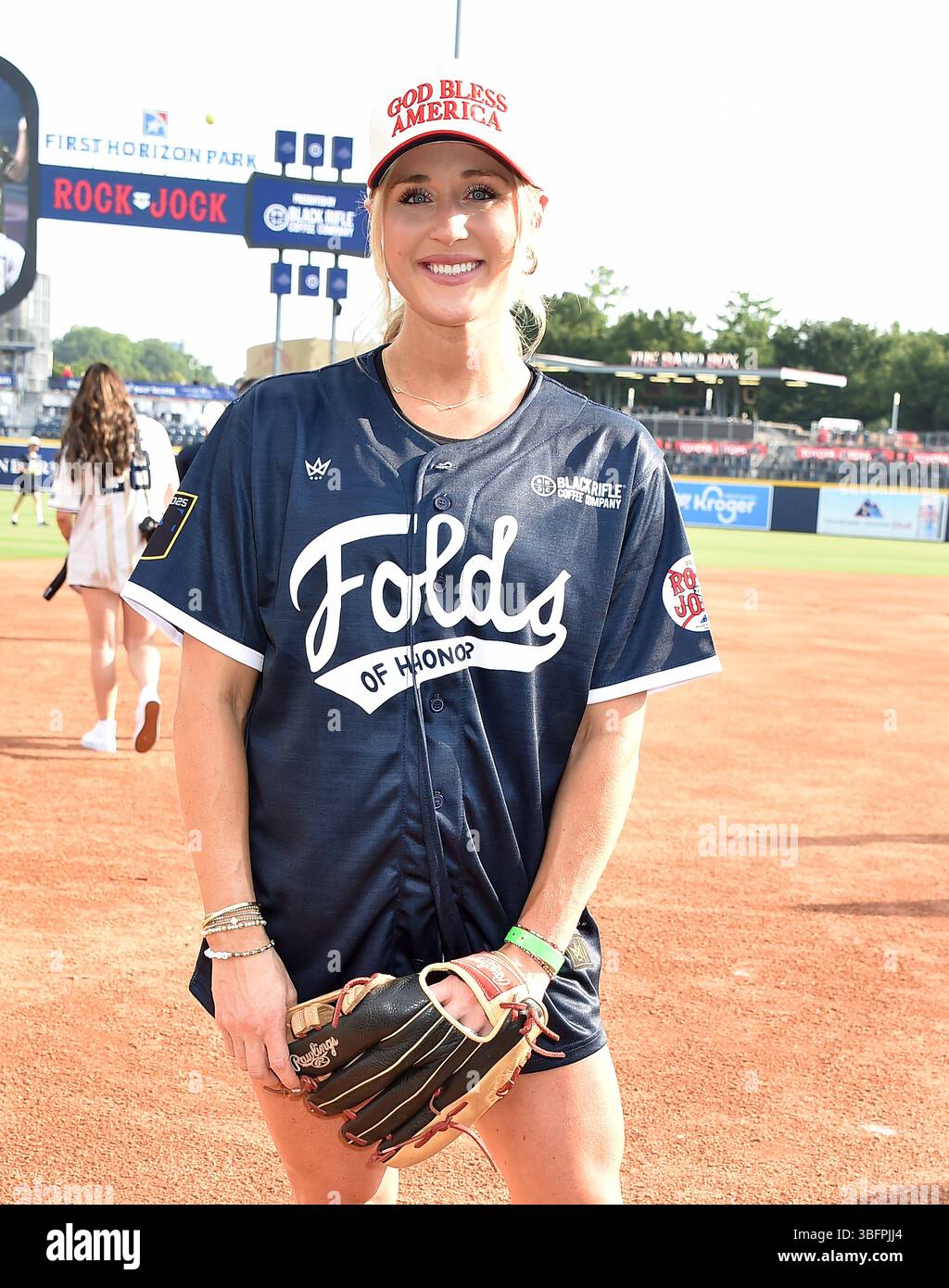 Nashville, USA. 02nd June, 2025. Riley Gaines on the field at the Folds ...