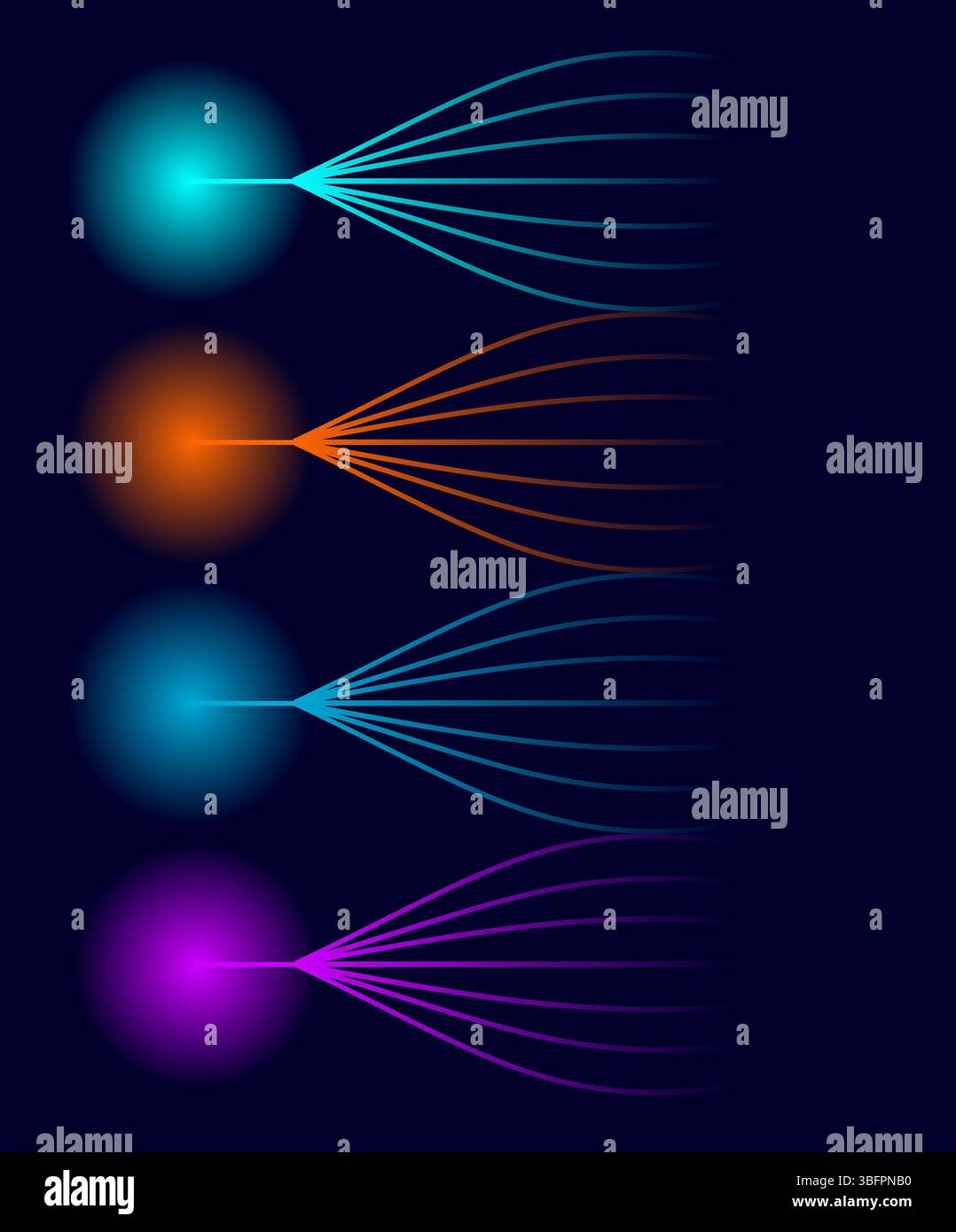 Expanding sphere Stock Vector Images Alamy