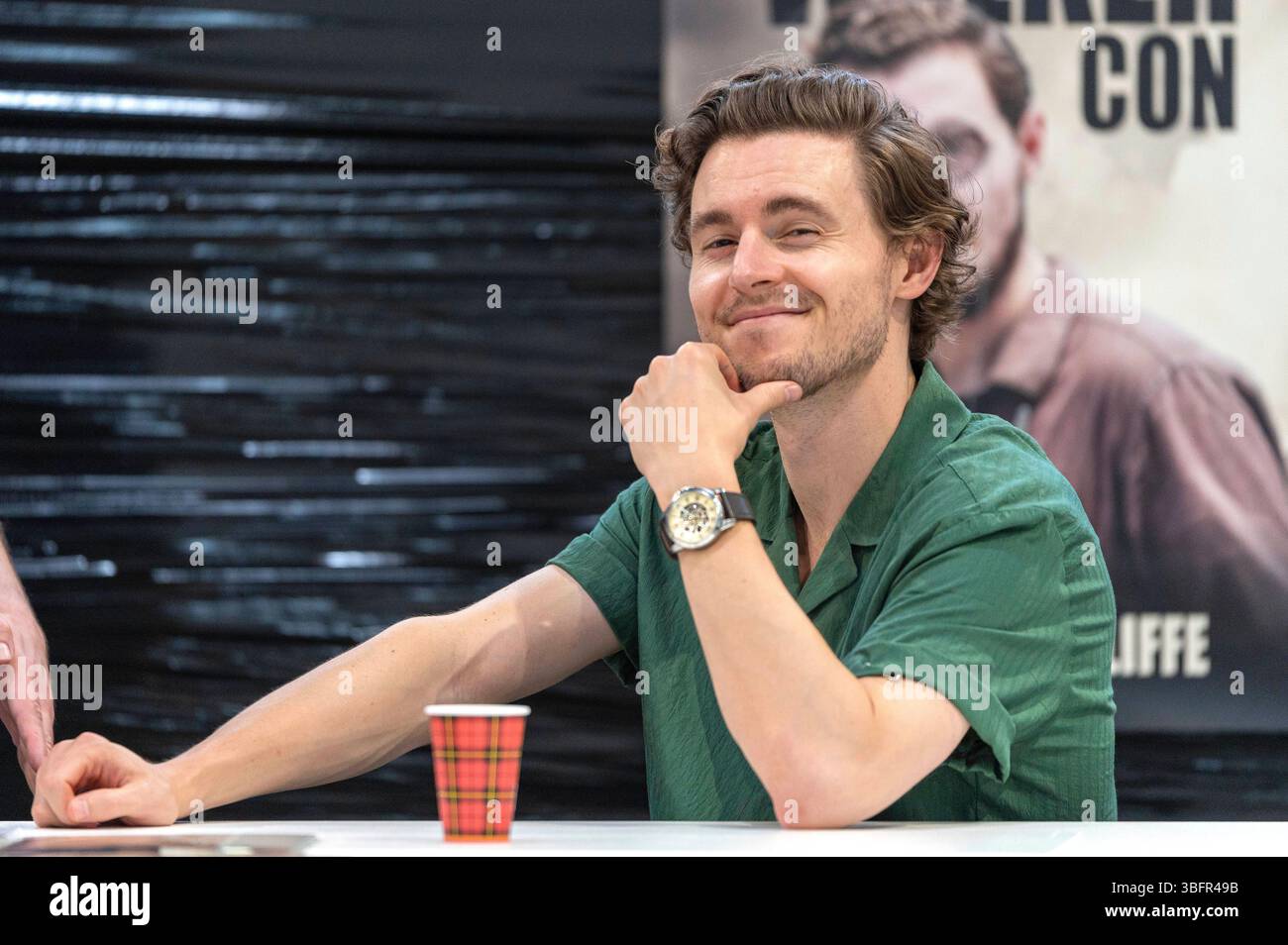 Callan McAuliffe auf der German Walker Con 2025 in der Turbinenhalle ...