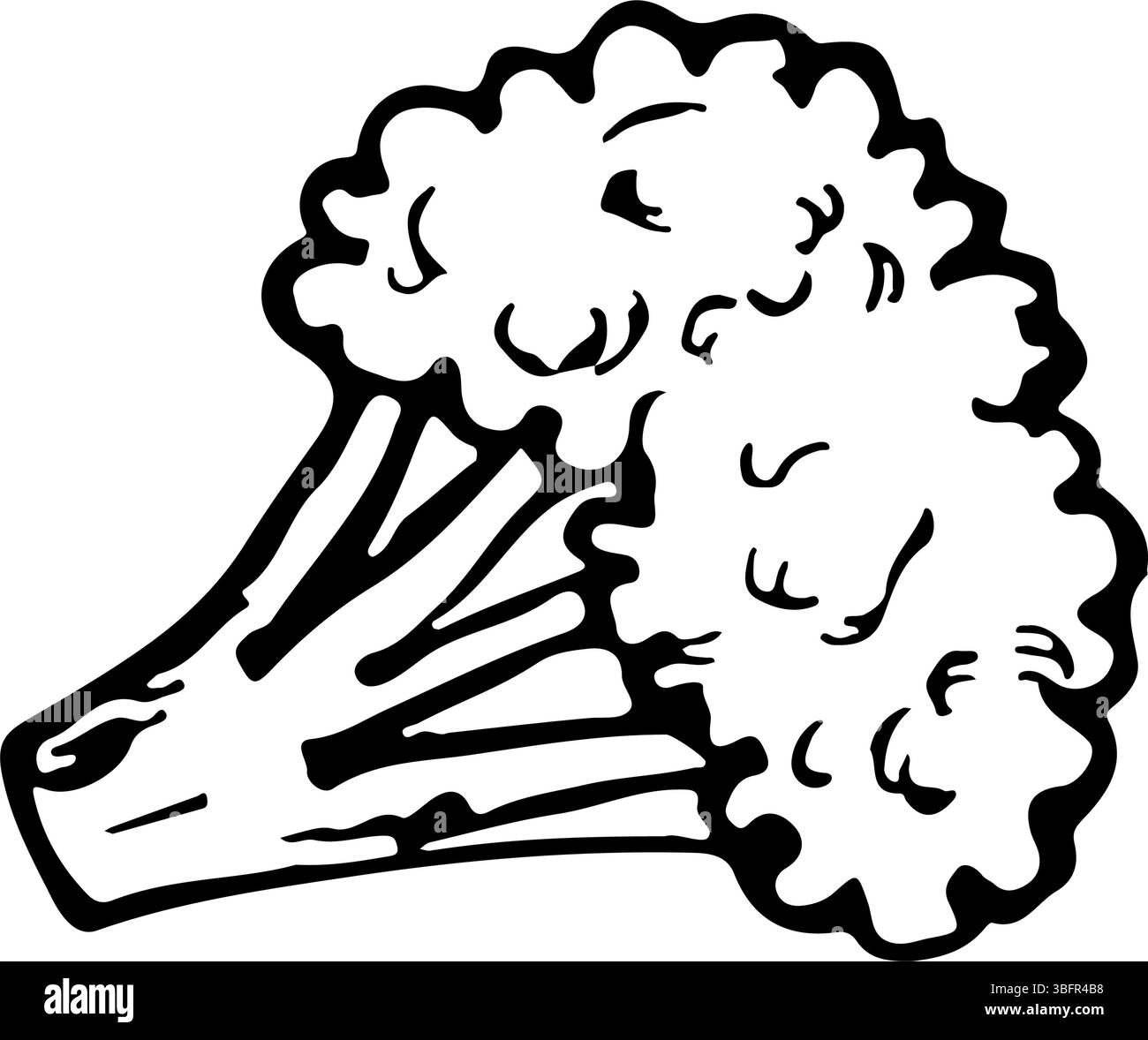 Broccoli icon logo sign Black and White Stock Photos & Images - Alamy