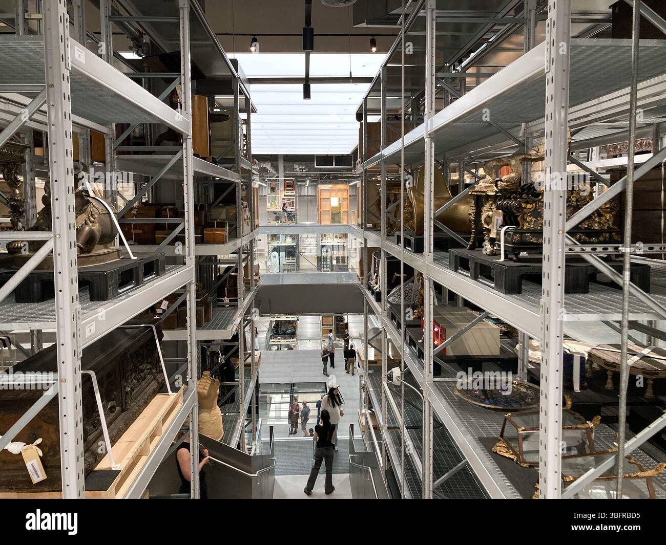 V&A East Storehouse, Queen Elizabeth Olympic Park, London, UK - Smartphone Captured Stock Image