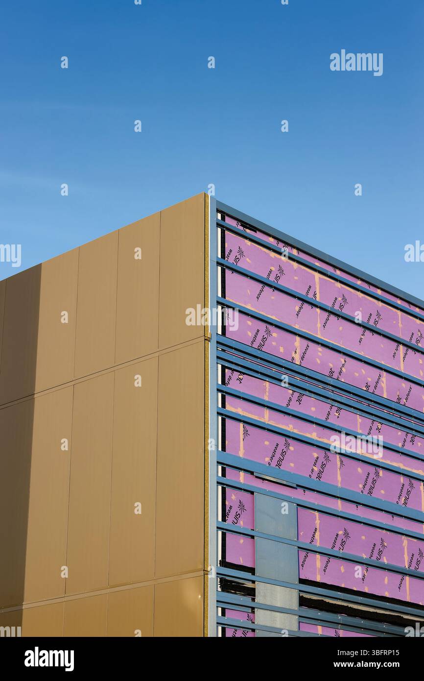 Radcliffe civic hub building development with weather defence backing ...