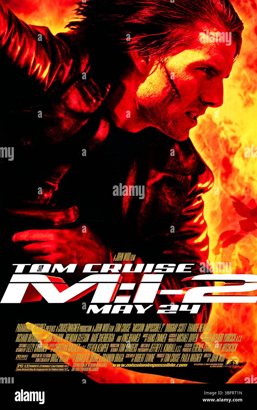 Mission impossible 2 poster hi-res stock photography and images