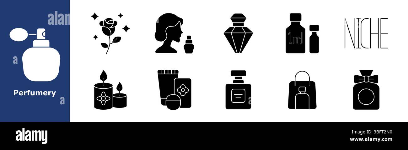 Perfume sample shop Stock Vector Images - Alamy