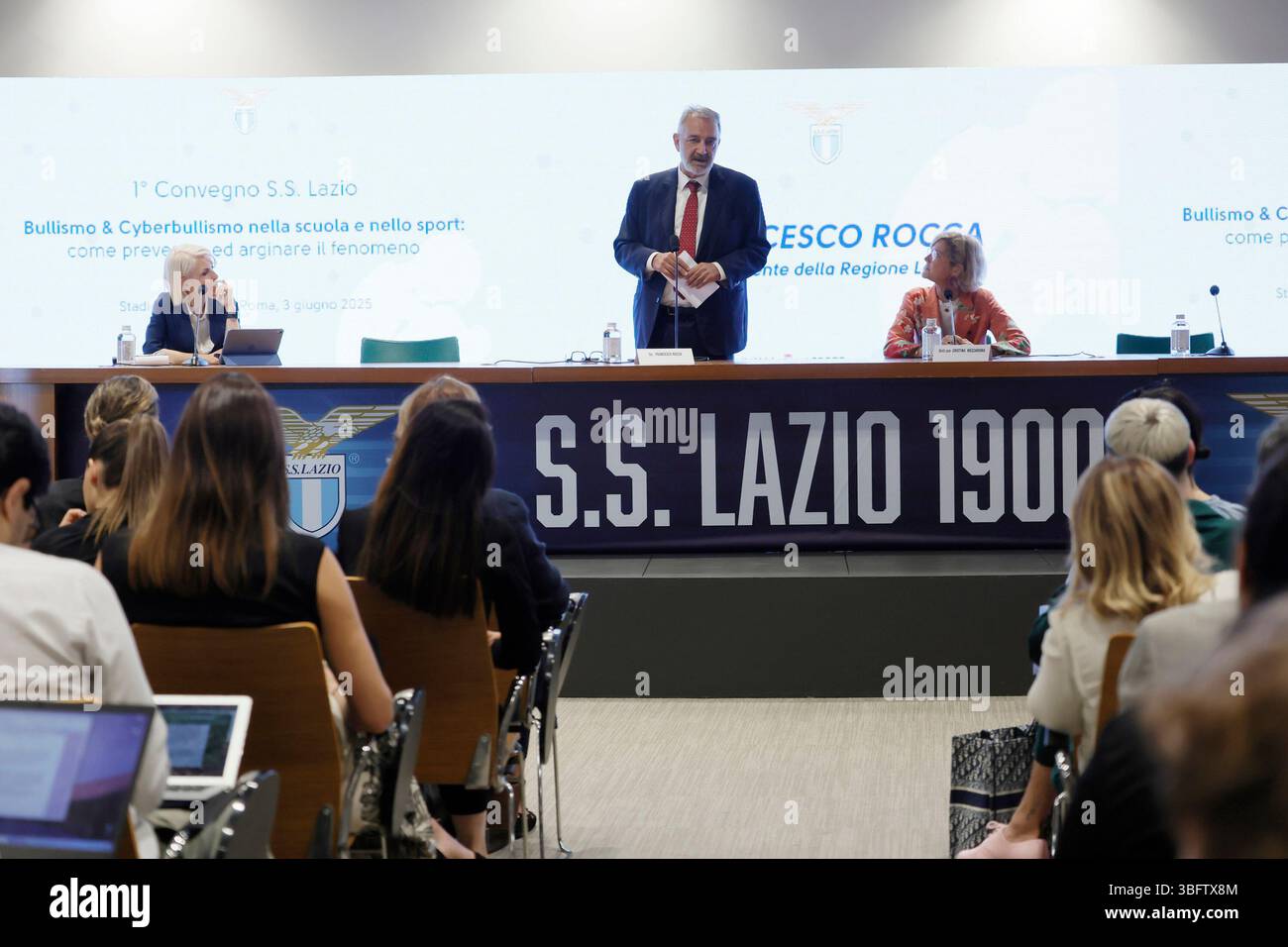 Roma, Italia. 03rd June, 2025. Il presidente della Regione Lazio ...