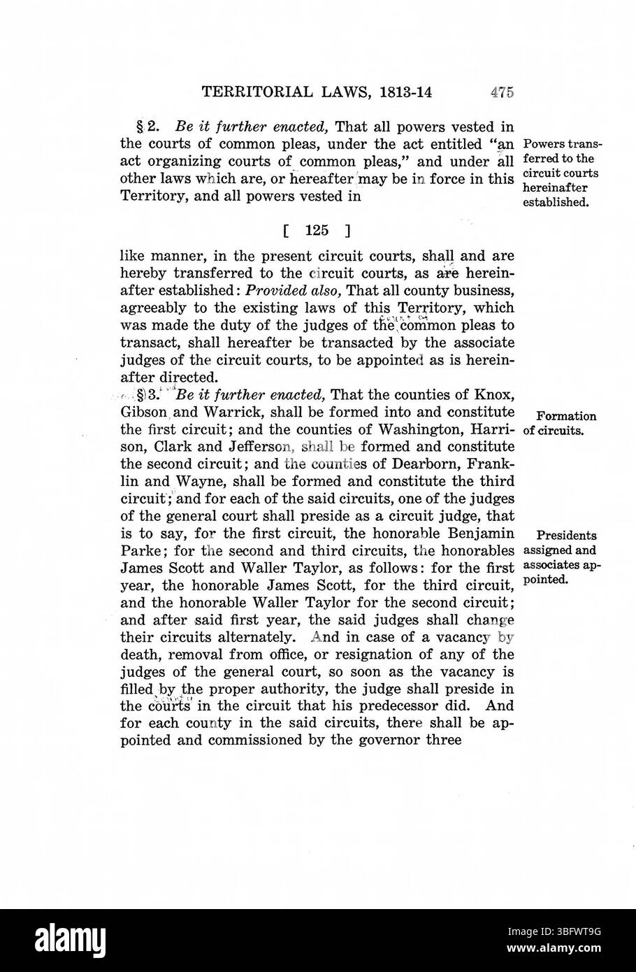 Page 490 of 'The Laws of Indiana Territory, 1809-1816' features a ...